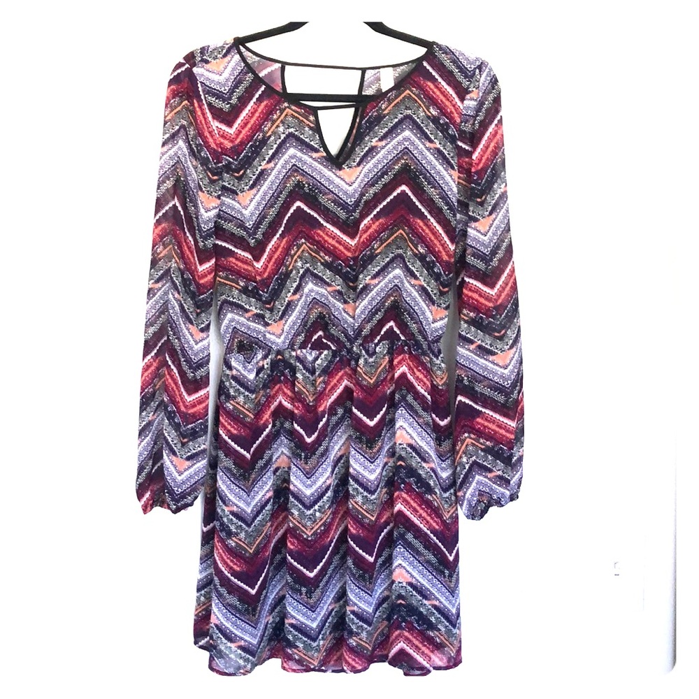 Multi color mini dress